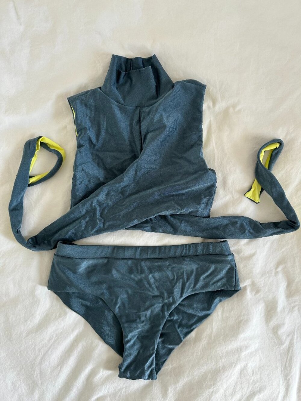 Secret Island Swimwear blue set